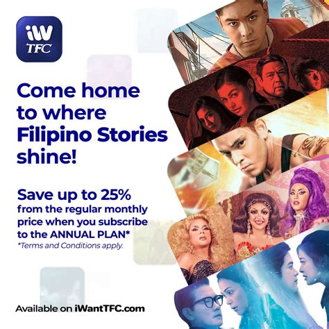 iWantTFC: Home of Filipino Stories.